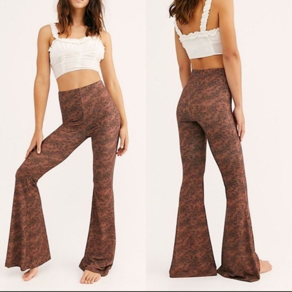 FREE PEOPLE FLARE PANTS XSMALL